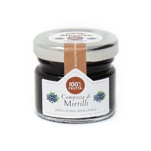 BLUEBERRIES PRESERVE WITH 100% FRUIT 28 G.