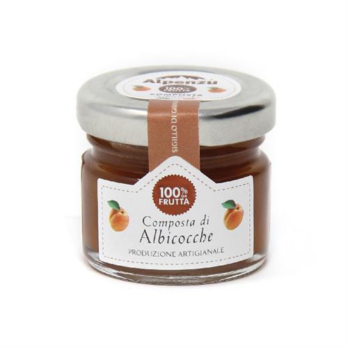 APRICOTS PRESERVE WITH 100% FRUIT 28 G.