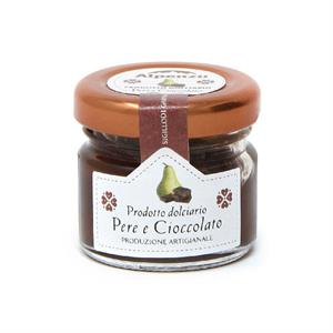 CONFECTIONERY PRODUCT WITH PEARS AND CHOCOLATE 28 G.