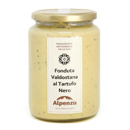FONDUTA VALDOSTANA AL TARTUFO NERO 760 G.