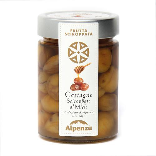 CHESTNUTS IN HONEY SYRUP 400 G.
