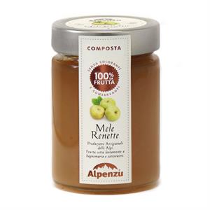 COMPOSTA DI MELE RENETTE 100% DA FRUTTA 350 G.