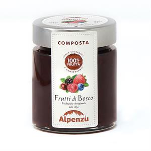 COMPOSTA DI FRUTTI DI BOSCO 100% DA FRUTTA 150 G.