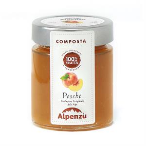 COMPOSTA DI PESCHE 100% DA FRUTTA 150 G.