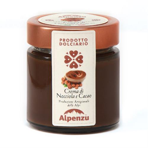 CREMA DI NOCCIOLA E CACAO 250 G.