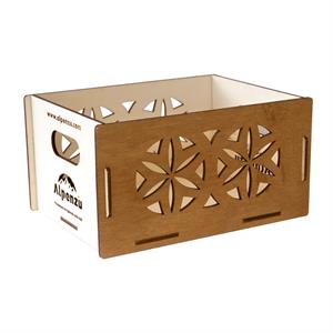 CASSETTA LEGNO ALPENZU MEDIA (12 VASI)