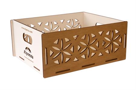 CASSETTA LEGNO ALPENZU GRANDE (20 VASI)
