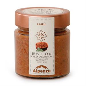 RUSTIC SAUCE WITH AOSTA VALLEY'S TYPICAL MEAT 225 G.