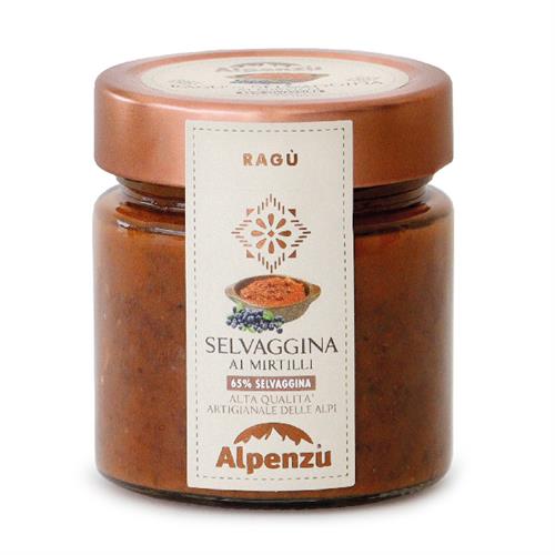 RAGU' DI SELVAGGINA AI MIRTILLI 225 G.