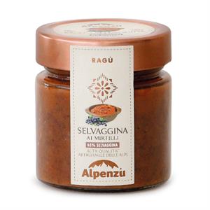 RAGU' DI SELVAGGINA AI MIRTILLI 225 G.
