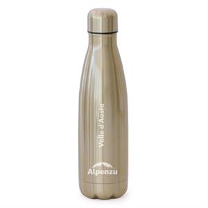 BORRACCIA TERMICA 500 ML. CON LOGO ALPENZU - ORO