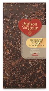 DARK CHOCOLATE BAR WITH STRAWBERRIES 100 G.