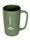 GRANDE TAZZA IN CERAMICA OPACA CON LOGO ALPENZU VERDE