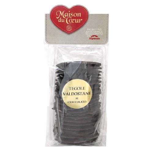 AOSTA VALLEY CHOCOLATE TEGOLE BISCUITS 200 G.