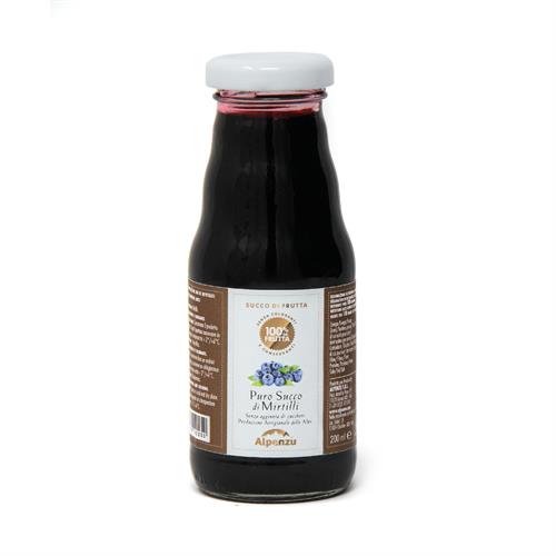 PURE BLUEBERRIES JUICE (WITHOUT ADDED SUGAR) 200 ML.