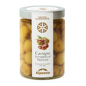 CASTAGNE SCIROPPATE AL NATURALE 650 G.