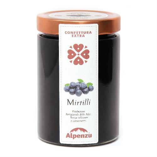 CONFETTURA EXTRA DI MIRTILLO 650 G.