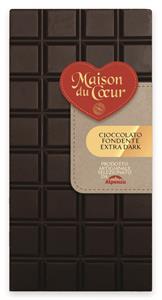 TAVOLETTA CIOCCOLATO FONDENTE EXTRA DARK 100 G.