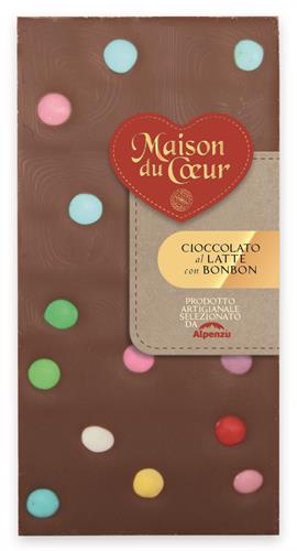 BARRE DE CHOCOLAT AU LAIT BONBONS 100 G.