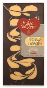 BARRE DE CHOCOLAT NOIR SLALOM DE BOMBARDINO 100 G.