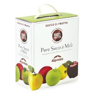 PURE APPLE JUICE (WITHOUT ADDED SUGAR) 3000 ML. BAG IN BOX