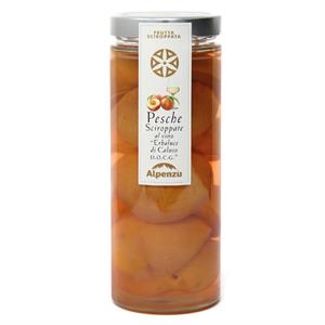 PESCHE SCIROPPATE AL VINO ERBALUCE DI CALUSO DOCG 1000 G.