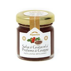 SALSA DI GRATACUL AL PROFUMO DI GRAPPA 40 G.