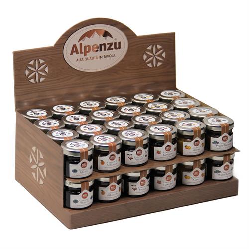 ESPOSITORE COMPOSTE 100% DA FRUTTA 48 PEZZI 28 G.