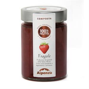 STRAWBERRIES PRESERVE WITH 100% FRUIT 350 G.