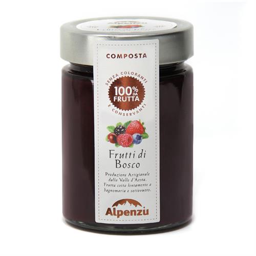 WILD BERRIES PRESERVE WITH 100% FRUIT 350 G.