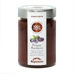 RAMASIN PLUMS PRESERVE WITH 100% FRUIT 350 G.