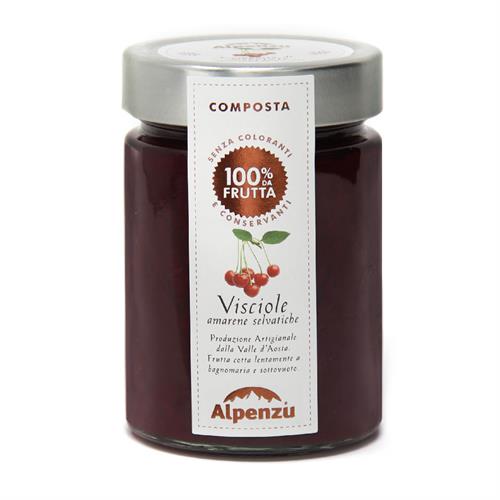 COMPOSTA DI VISCIOLE 100% DA FRUTTA 350 G.