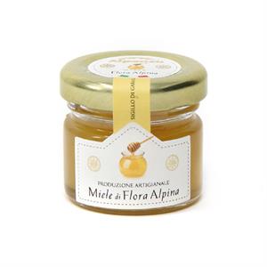 MIELE DI FLORA ALPINA 100% ITALIANO 28 G.