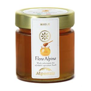 MIELE DI FLORA ALPINA 100% ITALIANO 300 G.