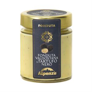 FONDUTA VALDOSTANA CON TARTUFO NERO 140 G.