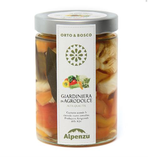SWEET AND SOUR MIXED VEGETABLE PICKLES 530 G.
