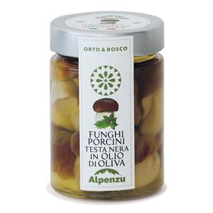 FUNGHI PORCINI TESTA NERA INTERI 310 G.