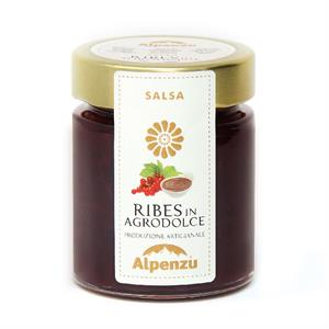 SALSA DI RIBES ROSSO IN AGRODOLCE 170 G.
