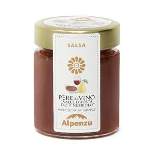 PEAR SAUCE WITH VALLE D'AOSTA PDO NEBBIOLO WINE 170 G.
