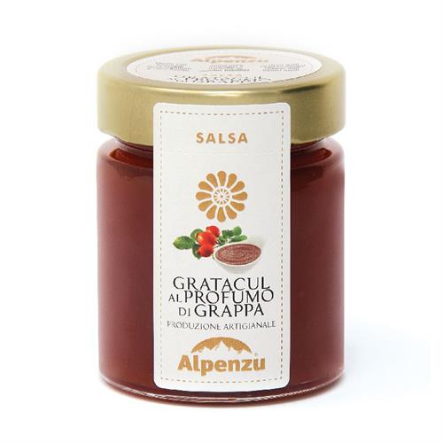 SAUCE GRATACUL AU PARFUM DE GRAPPA 170 G.